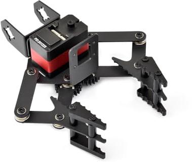 Waveshare Robotic Arm Gripper, Comes with CF35-12 Serial Bus Servo, Supports Constant Force Control for Flexible Grasping, Closed-loop Control, Real-time Protection, Adjustable Gripper Stand-off
