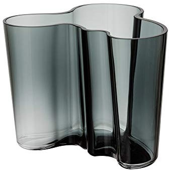 Iittala Alvar Aalto Vase, 120 mm, grau