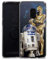 Slim Case extra dünn kompatibel mit Samsung Galaxy S9 Silikon Handyhülle transparent Hülle Star Wars R2D2 Weltall