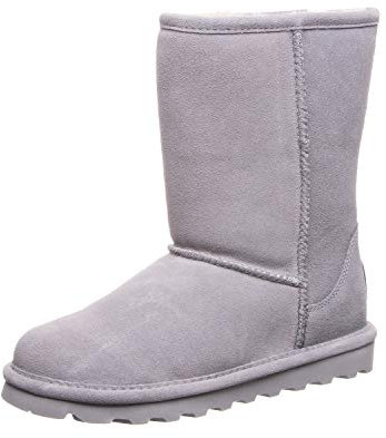 Bearpaw Elle Short, Women’s Slouch Boots, Grey (Gray Fog 051), UK 4