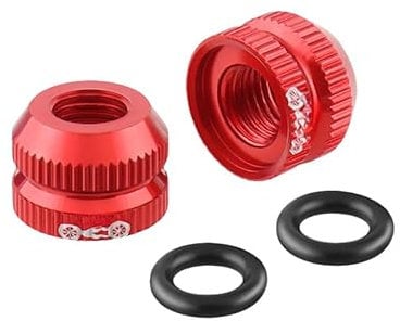 EPRHAY Bicyle Inner Tube/Vacuum Tire Presta Valve Nut Bike Vacuum Tire Law Mouth Nut Bicycle Tire Inner Tube Valve Caps Valve Inner Nozzle & Vacuum Tire Nozzle Lock Nut Replacement