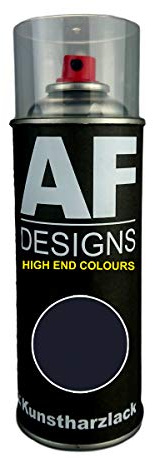 Alex Flittner Designs Kunstharz Lackspray Spraydose TORPEDO BLAU seidenmatt | Hochwertiges Kunstharz Spray mit drehbarem Sprühkopf