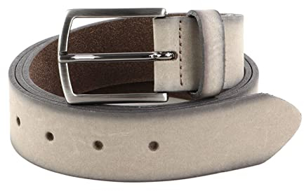 Vanzetti 35mm Leather Belt W80 Taupe