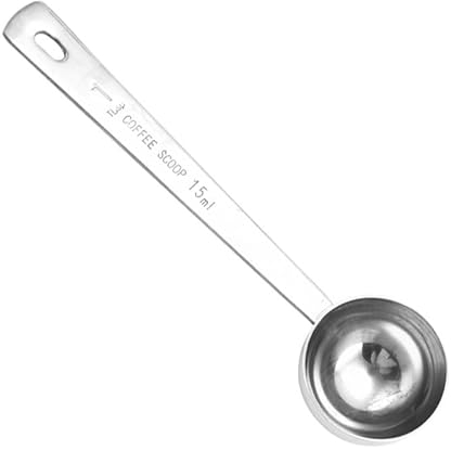 IZELOKAY 15ml Coffee Scoop, Stainless Steel 1 Table Spoon