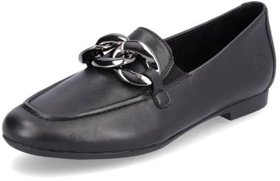 Remonte Damen D0K00 Slipper, Schwarz, 39 EU