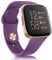 Oumida Kompatibel für Fitbit Versa 2 Armband/Fitbit Versa Armband für Damen Herren, Silikon Armbänder Classic Sport Ersatz Uhrenarmband für Fitbit Versa 2/Fitbit Versa/Versa Lite, Dunkellila
