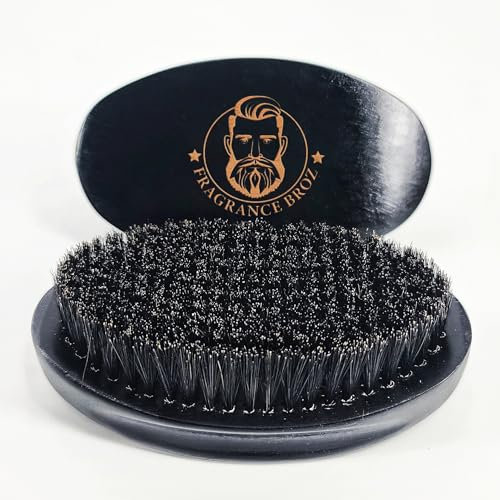 Fragrance Broz Bartbürste für Männer – Bartbürste aus 100% natürlichem Strandholz – Bart-Stylingbürste für Herrenpflege & Bartpflege