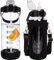 Seekua 1.5 litre Sport Gourde d'eau Avec Paille et Temps Motivation Marqueur, 1.5l Grande Bouteille d'eau Verre Avec Sans BPA Pour le Gym Bureau Fitness Camping