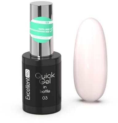 EP Excellent Pro EP ExcellentPro Quick Gel in in der Pinselflasche 11ml (03 helles milchiges rosa)