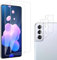 Carantee 2+2 Stück Schutzfolie für Panzerglas für Samsung Galaxy S21 FE 5G, 9H Härte S21 FE 5G Panzer Schutz Glas Kratzfest, 2.5D Kante Anti-Bläschen Displayschutzfolie für Samsung S21 FE 5G