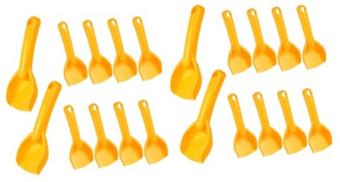 STOBAZA Schaufel Für Kinder 20 Stk Strandspielzeug Für Kinder Sandkastenspielzeug Kinder Sandschaufel Sandspaten Plastik Schaufel Sand Schaufel Kleinkindspielzeug Kleine Sandspielzeuge Kinder Schaufel