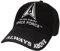 Schwarze Baseballkappe, Motiv: United States Space Force, stilvolle und langlebige, bequeme schwarze Baseballkappe, perfekt für den Alltag, ideal für Space Force-Personal, offiziell lizenziert und