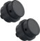 2 Pieces Air Filter Compressor Silencer, Compressor Spare Parts, Black Noise Reducing Air Compressor Filter for Oil-Free Compressors (13 mm)