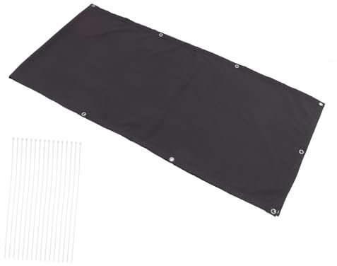 Toddmomy Brise-Vue pour Balcon Solaire Extérieure Résistante Aux Intempéries pour Jardin