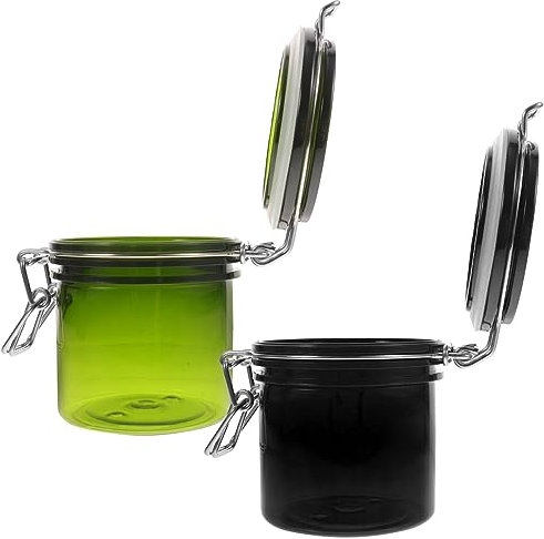 DRESSOOS 2stücke Wimpernverlängerung Kleber Aufbewahrungsgläser Wimpernhalter Wimpernbehälter Kleber Lagerung Container Luftdichten Wimpern Halter Zubehör Für Wimpernverlängerungen