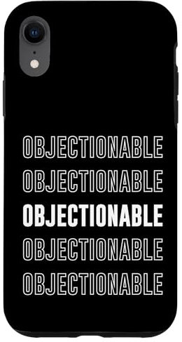 Custodia per iPhone XR Obiettabile