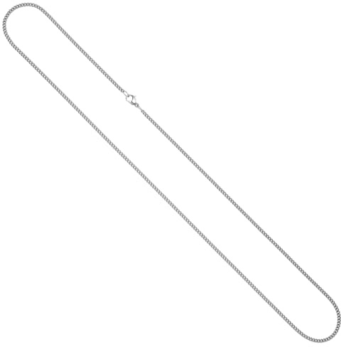 Jobo Damen-Halskette Panzerkette Edelstahl 2,1 mm