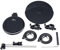 XDrum DD-520AOS Add On Set (Erweiterungs-Set für DD-520 E-Drum-Set, 8 Drum Pad, 12 Becken Pad, Dual Zone, Choke-Funktion, Roland kompatibel, inkl. Klemmen, Haltearme und Kabel)