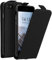 ACCEZZ Flipcase Hülle kompatibel mit iPhone SE (2020), iPhone 8, iPhone 7– Flip Case Tasche – Handytasche zum Aufklappen in Schwarz [1 Kartenfach, Magnetverschluss, Premium Kunstleder]