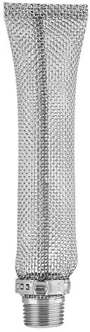 12inch/ 6inch Beer Brew Hop Filter 304 Stainless Steel Homemade Beer Screen Strainer Tool for Kettle Mash Tun(6inch)