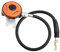 Keenso Divcing Regulator Scuba TauchenSnorkel 2nd Stage Regulator Explorer mit Mundstück Tauchausrüstung Zubehör für Aktivitäten Tauchen Wassersport