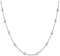 Treasure Bay 925 Sterling Silver 4 mm / 1.2 mm Ball Beads Chain Necklace for Women Girls 16 18 19 20 21 22 24 in (18)