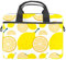 Gelb Lemon Laptop Schultertasche Messenger Bag Crossbody Aktentasche Messenger Sleeve für 13 13,3 14,5 Zoll Laptop Tablet Protect Tote Bag Case, mehrfarbig, 11x14.5x1.2in /28x36.8x3 cm