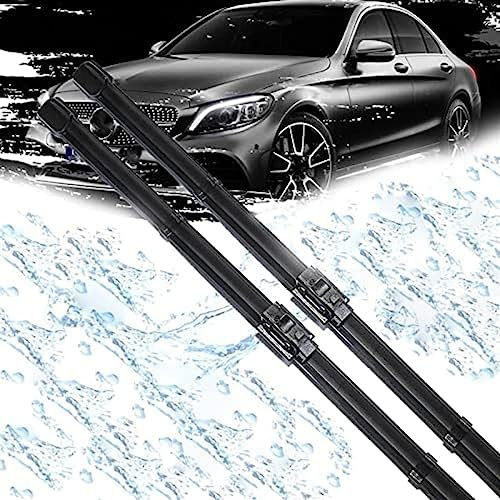 UNGOOR Auto Scheibenwischer Vorne für Mercedes-Benz C-Klasse W205 C180 C200 C220 C250 C300 2015 2016-2020 22 + 22,Frontscheibe Vorne Wischerblätter Scheibenwischer Teile