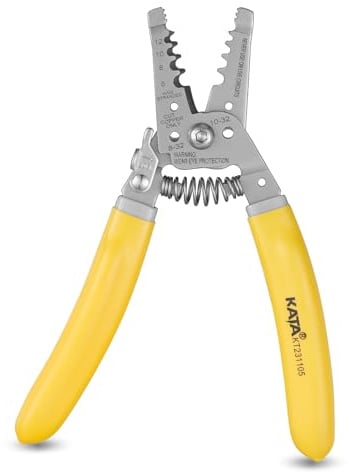 KATA 7 Inch Wire Stripper Wire Cutter, Electrical Wire Stripping Tool