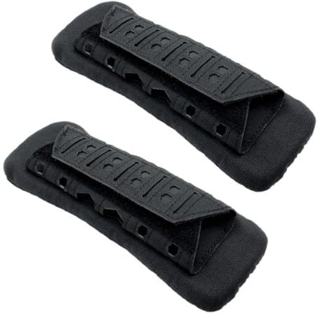 HOUSON 2 PCS Taktischer Schultergurt，Rucksack Schulterpolster Schulterpolster mit Klettband Kissenpolster Rucksack Schultergurt Polster 21cm*8.5cm*2cm