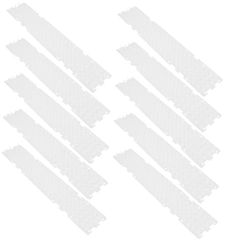 TOYANDONA Katzenabwehr Matte Außenbereich Kunststoff Spitze Schutzmatte Zuschneidbar Pflanzenschutz Pflanzenbarriere Tierabwehr