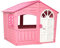 Westmann Spielhaus Pinky für Kinder Kunststoff bunt Indoor Outdoor ab 2 Jahren wetterfest UV-beständig 140x111x115 cm