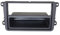 Audioproject A171 - Mascherina-2-DIN a 1 DIN universale per autoradio compatibile con: VW Golf 5 + 6 Touran Passat 3C Caddy EOS Skoda Octavia - nero