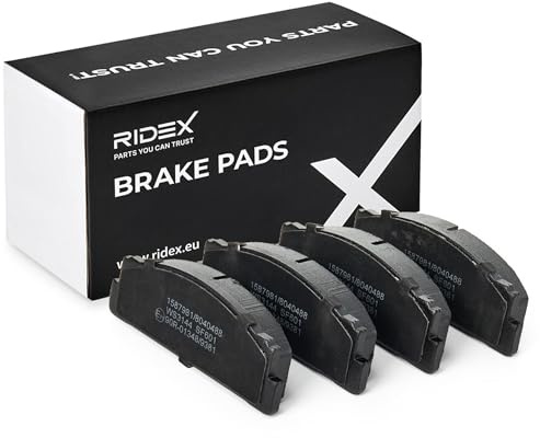 RIDEX 402B0452 Bremsbelagsatz Bremsbeläge Vorne Kompatibel mit FIAT Panda Schrägheck 141