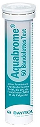 Bayrol Aquabrome Quicktest 50 Teststreifen Poolpflege 288025