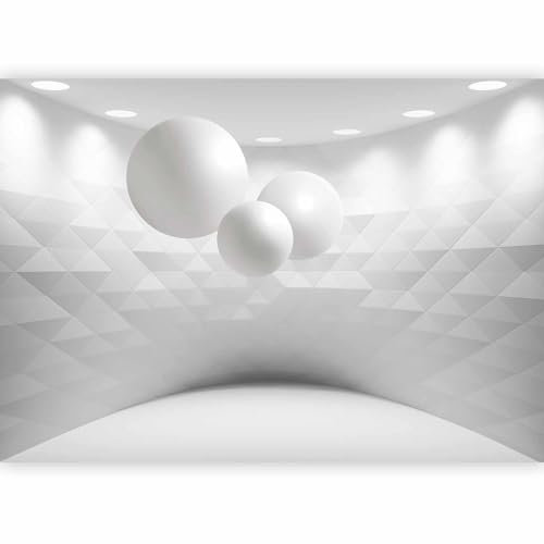 murando Photo Wallpaper 3D Effect 350x256 cm Non-Woven Premium Art Print Fleece Wall Mural Decoration Poster Picture Design Modern Ornament Optic Balls a-C-0098-a-a