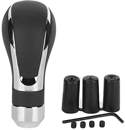 Yctze Auto Schaltknauf Schwarz schaltknauf iversal Car Automatic Getriebeh Head er Knob Accessoire