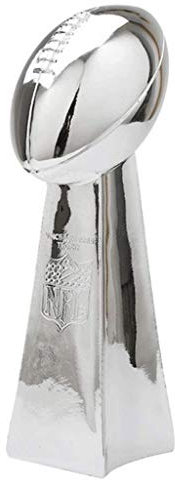 LI HAO SHOP Trophäe Rugby-Trophäe, Kunstharz, verzinkt, Gedenktrophäe, Superschale, Trophäe, Nachbildung, Dekoration, (Größe: 23 cm)