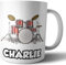 AK Giftshop Personalisierbare Tasse – Schlagzeug – Geschenk – Geburtstag – Weihnachten – Strumpffüller – Wichteln