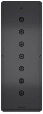 CHAKRAMAT¨ | Alignment Yoga Mat No Slip Eco Friendly Pvc Free Yoga Mat Thick Rubber Yoga Mat Alignment Non Slip Yoga Mat Best For Hot Yoga Mats For Women & Men Yoga Mat Rubber For Nonslip Support