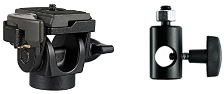 Manfrotto Monopod Tilt Head with Quick Release & 014-38 16mm Female Adapter