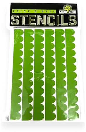LiME LiNE Fischschuppen Airbrush-Schablone für individuelle Lackierung