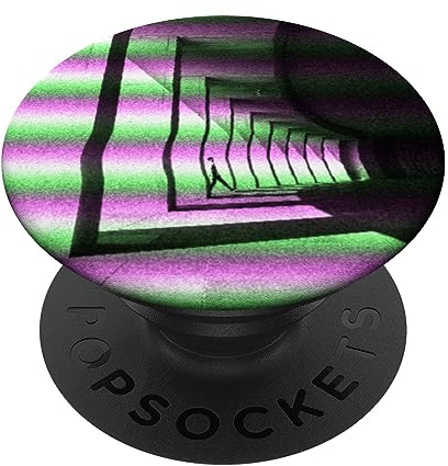 Fibonacci-Stil Fotografie Art Vaporwave Aesthetic Retro PopSockets mit austauschbarem PopGrip