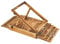 Lavievert Jigsaw Sorting Trays & Board Stand Set, Adjustable Puzzle Holder for Puzzle Storage, Wooden Jigsaw Sorters with 8 Drawers for Up to 1500 Pieces