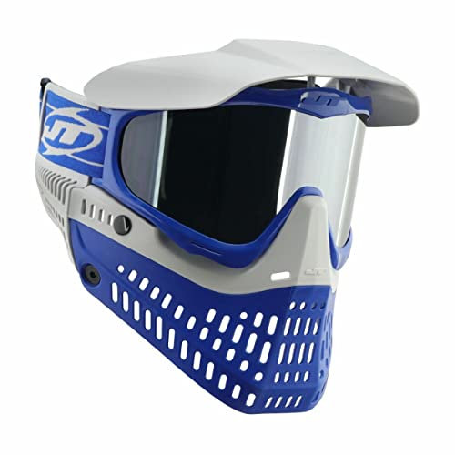 JT Spectra Proflex LE Schutzbrille, Kobalt mit transparenten und verchromten Thermogläsern
