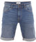 TOM TAILOR Jeans Shorts Herren Stretch Kurz Regular Slim Fit Josh Kurze Hosen Bermuda Shorts Sommer Denim Einfarbig Blau w34, Größe:W 34, Farbe:Clean Mid Stone Blue Denim (10113)