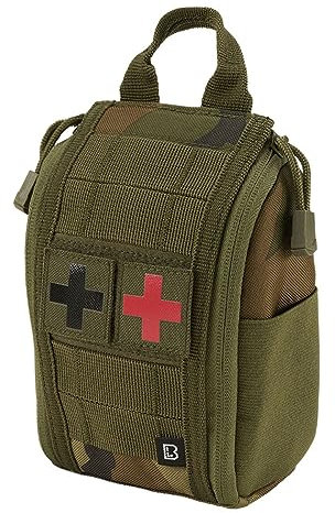Brandit Molle First Aid Pouch Premium, Farbe: woodland, Größe: OS