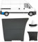 MODANATURA PARAFANGO POSTERIORE DESTRA COMPATIBILE CON FIAT DUCATO BOXER JUMPER 2002, Plastica Bianca, Fianco, Verniciata