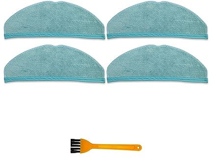Compatible con Cecotec Compatible con Conga 8090 Compatible con Ultra 9090 AI Robot Aspirador Piezas de Repuesto Accesorios Rag Cloth Mop Pad (Color : Set C)
