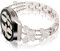 Ocaer Kompatibel mit Samsung Galaxy Watch 7/FE/6/5/4 Armband 40mm 44mm/6 Classic 43mm 47mm/ 5 Pro 45mm, Glitzer Metall 20mm Armband für Samsung Watch 4 Classic 42mm 46mm/Active 2 (Polarstern-Gold)